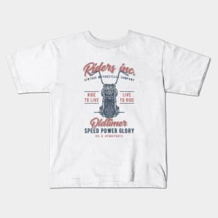 Riders Inc. Classic Cars - Biker Cool Kids T-Shirt